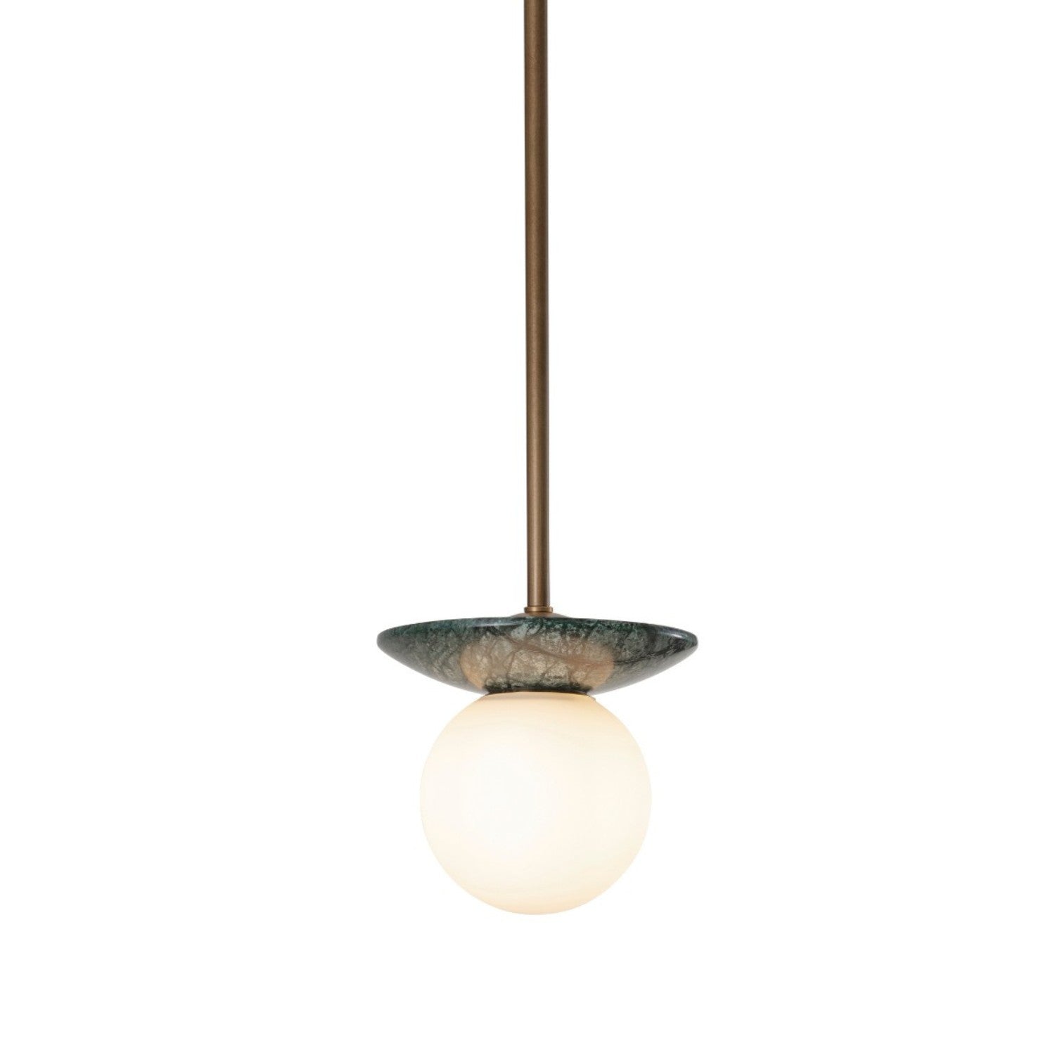 ORBIT STONE DROP ROD - Pendant Light