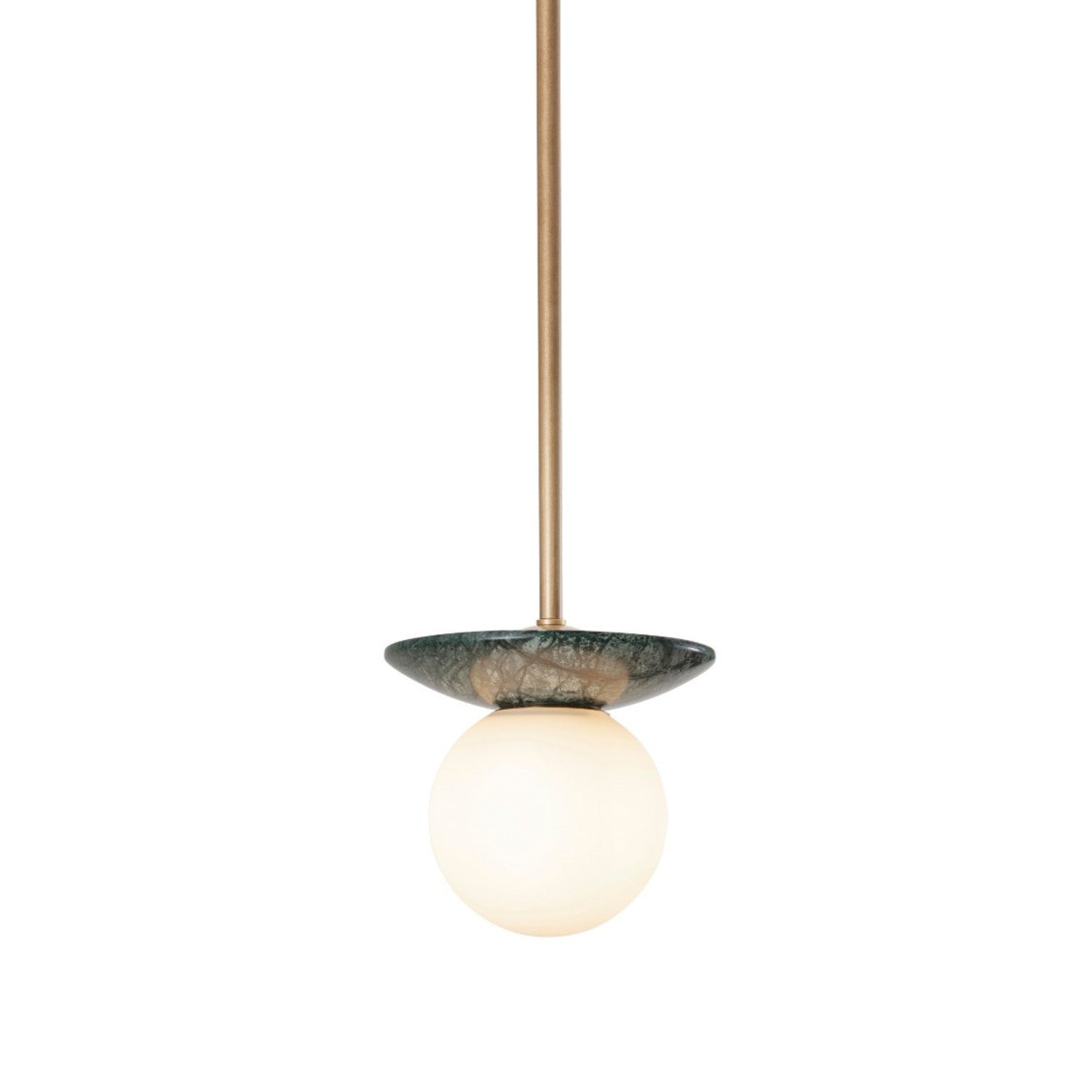 ORBIT STONE DROP ROD - Pendant Light