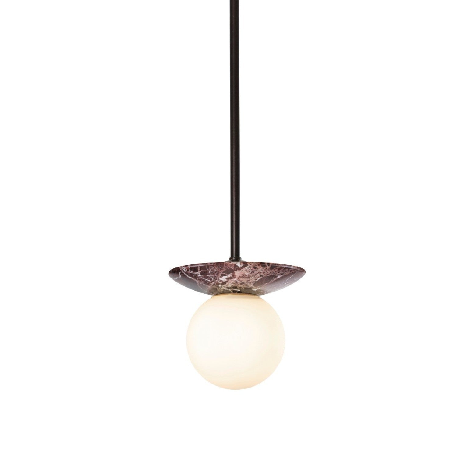 ORBIT STONE DROP ROD - Pendant Light