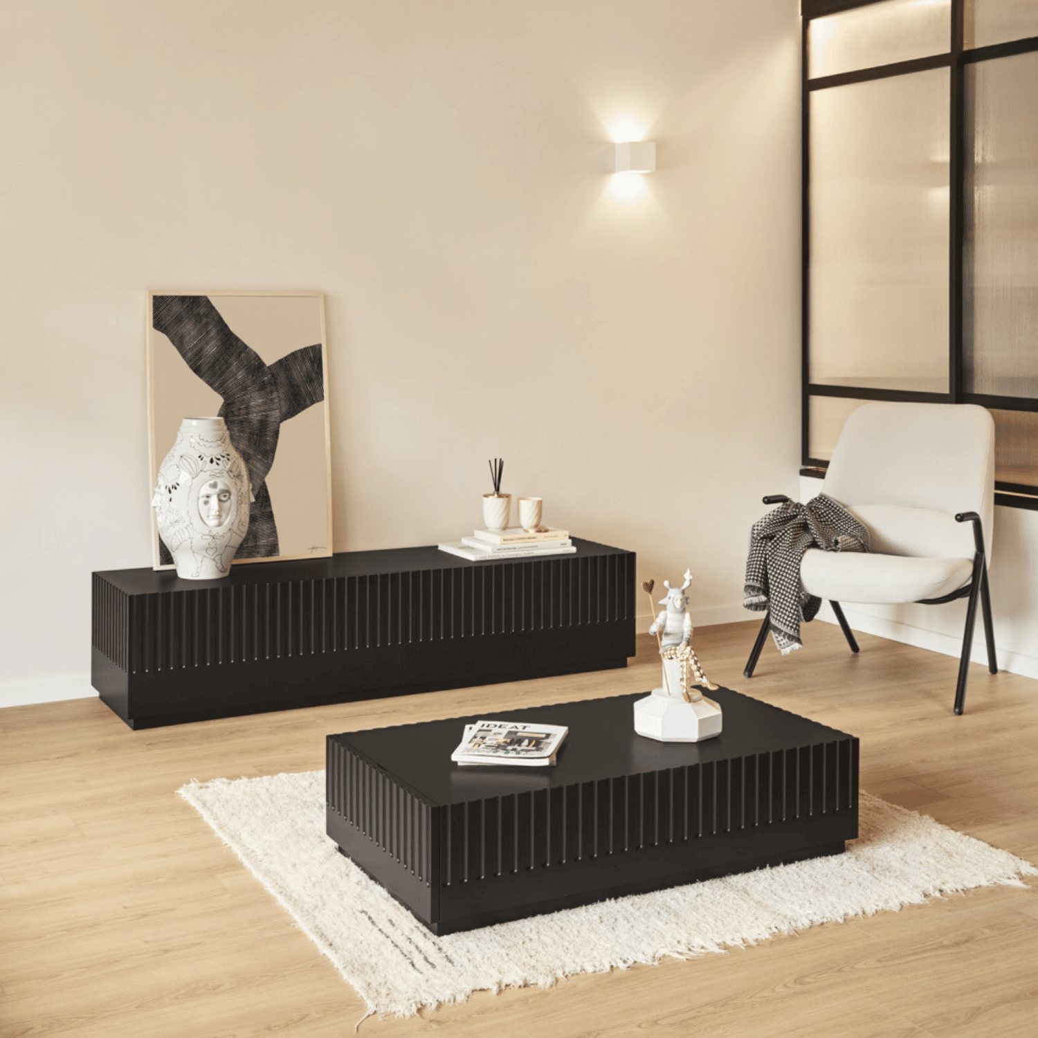 DORIC 2DR - Coffee Table