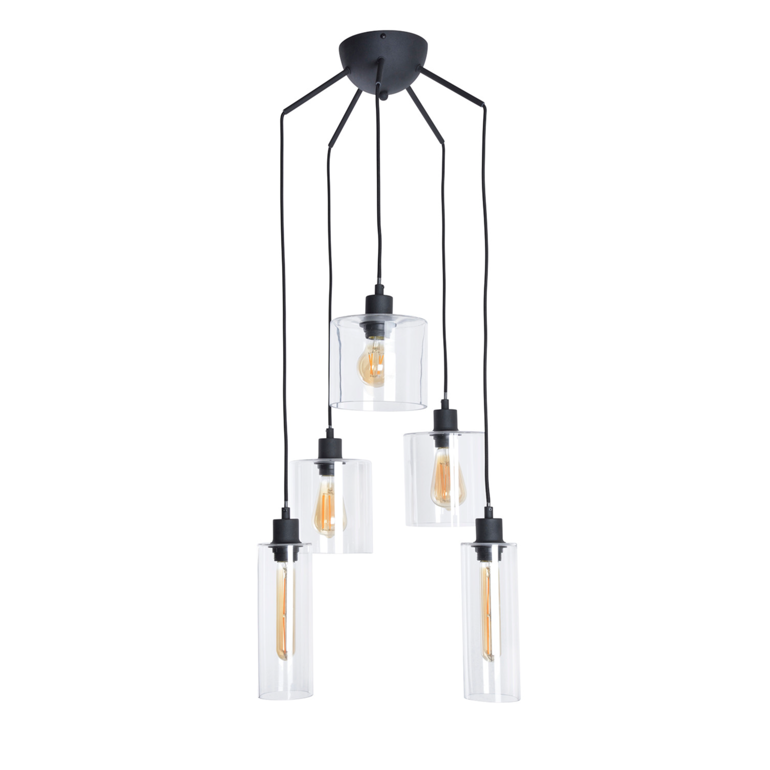 Ilo Ilo 5 Market Set pendant lamp in black