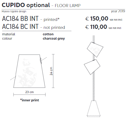 CUPIDO HP194 B3 - Floor Lamp - Luminesy